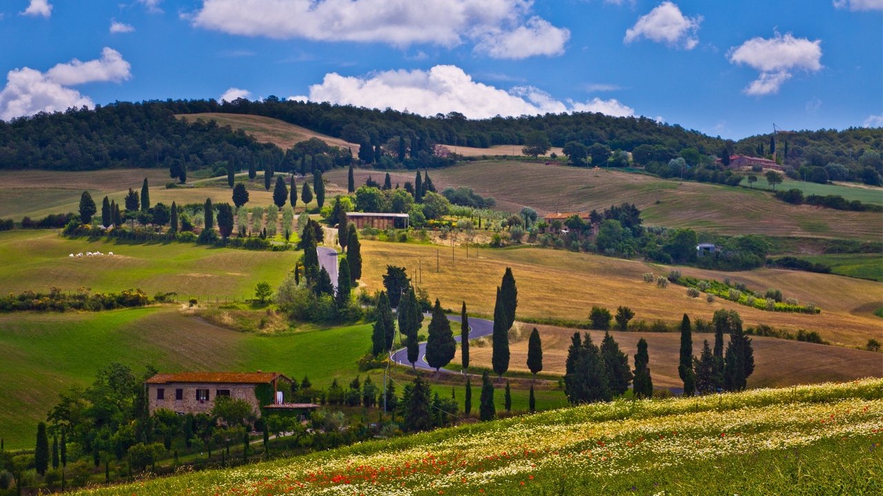 Khám phá vùng đất màu xanh Toscana